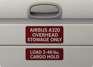 Overhead Aufkleber